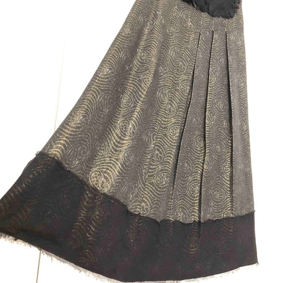 BCBGMaxAzria Quilted Gold Detail Cocktail Dress Size S - Picture 7 of 11